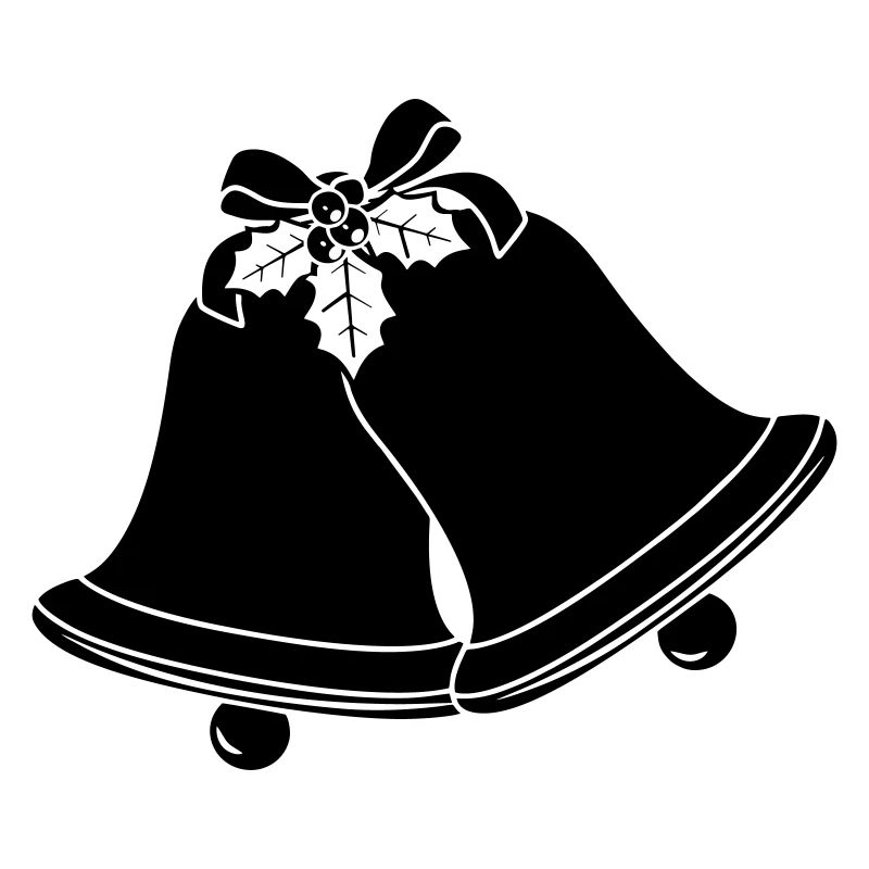 Kirchenglocken Schattenbild