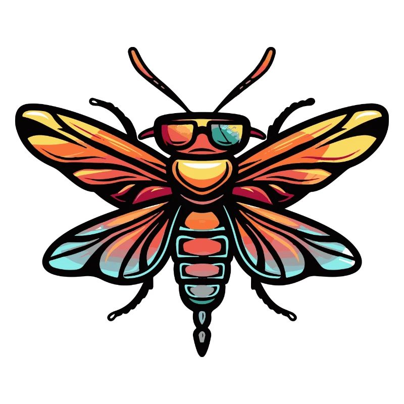 Libellule Bande Dessinée Cool