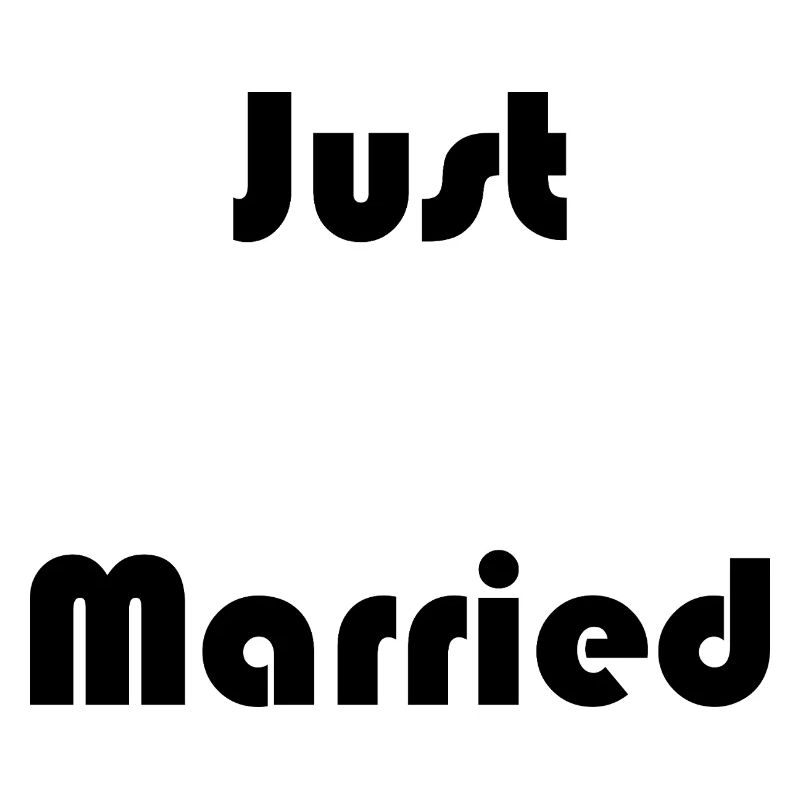 JUST MARRIED. EVJF. SAINT VALENTIN. COUPLE