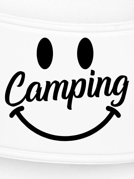 Camping smile