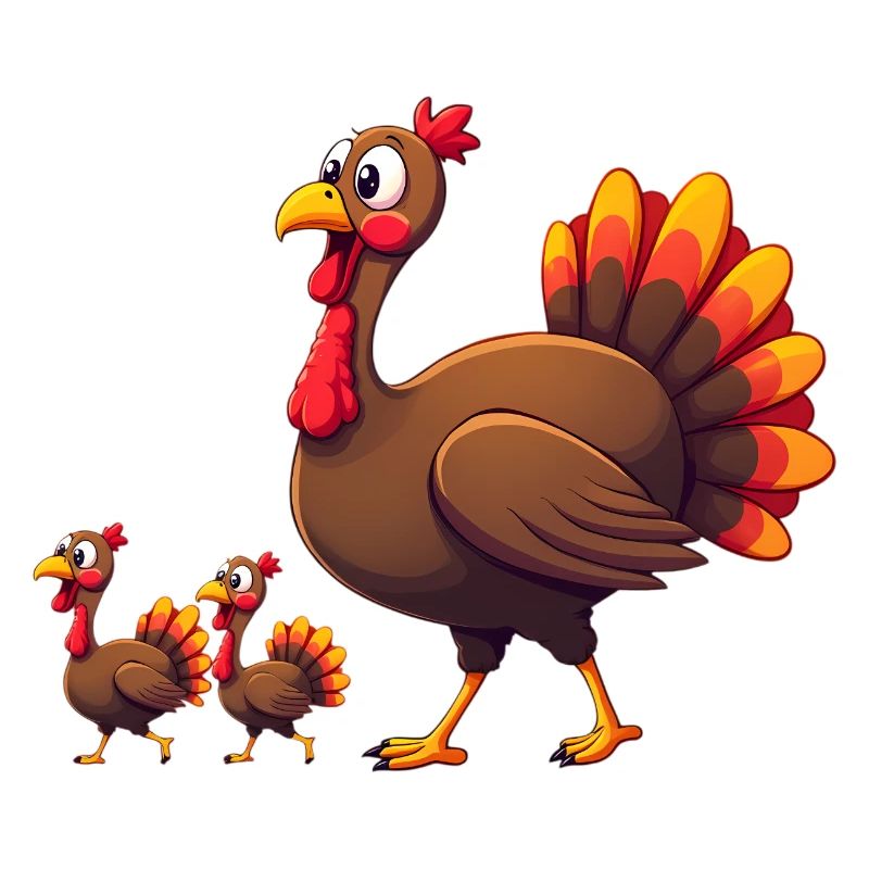 Bébé dinde de Thanksgiving