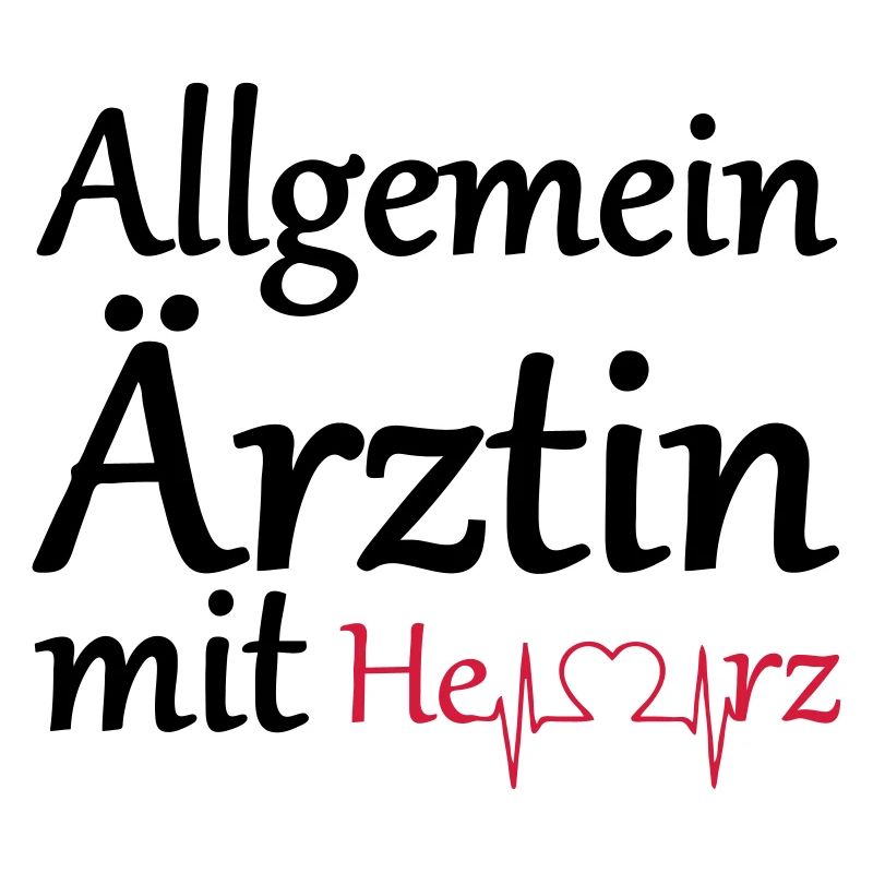 Allgemeinärztin mit Herz Geschenk