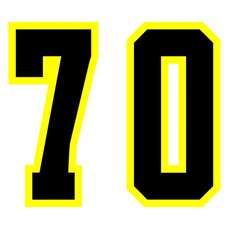 Justaucorps à 70 chiffres