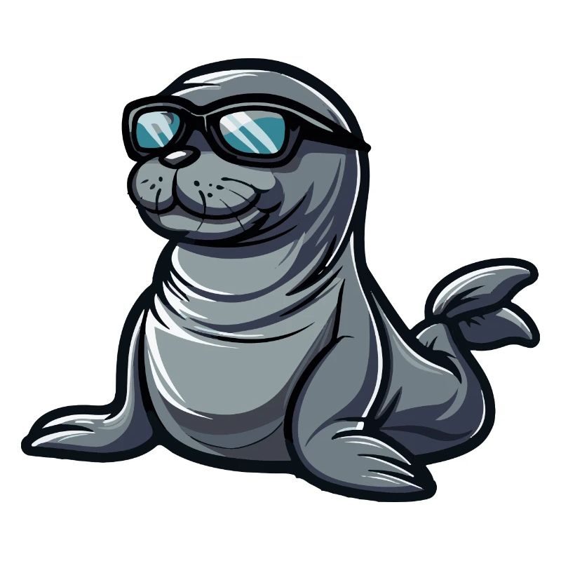 Robbe Tier Comic Cool