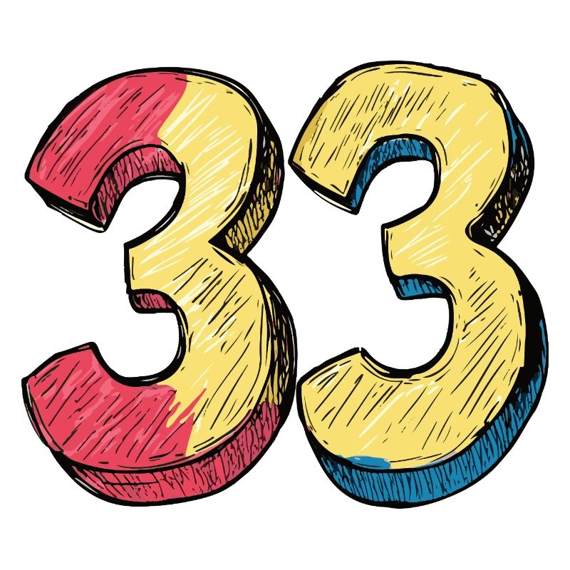33 Symbole numérique