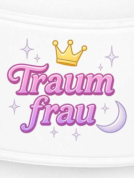 traumfrau / y2k statement spitzname design 