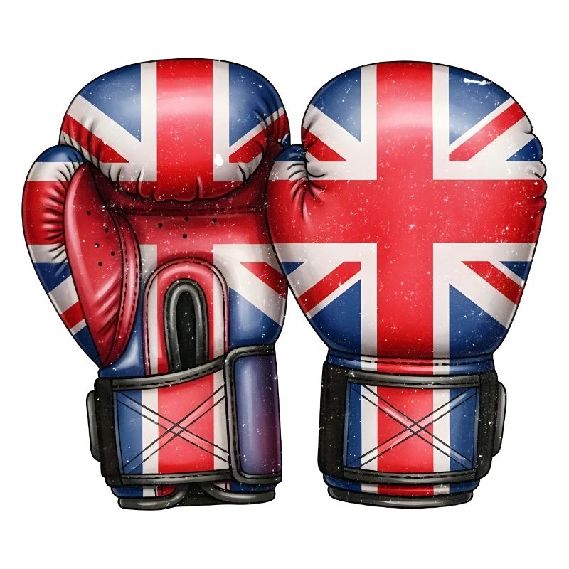 Angleterre Gants de boxe anglais Drapeau britannique