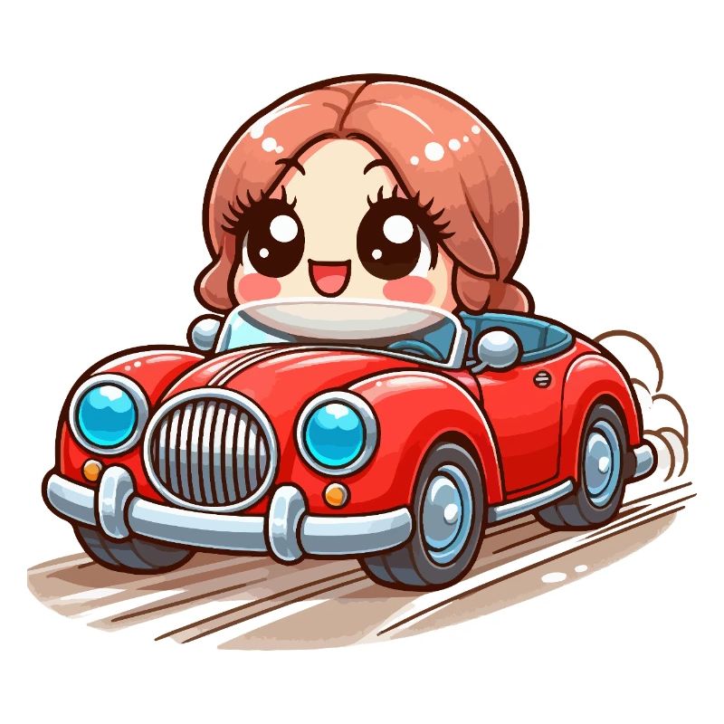 Cartoon-Spielzeugauto