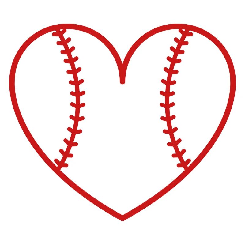 Baseball-Softballherz