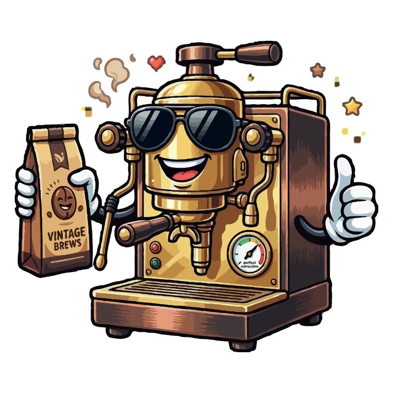 Brass Brew Robot Sonnenbrille