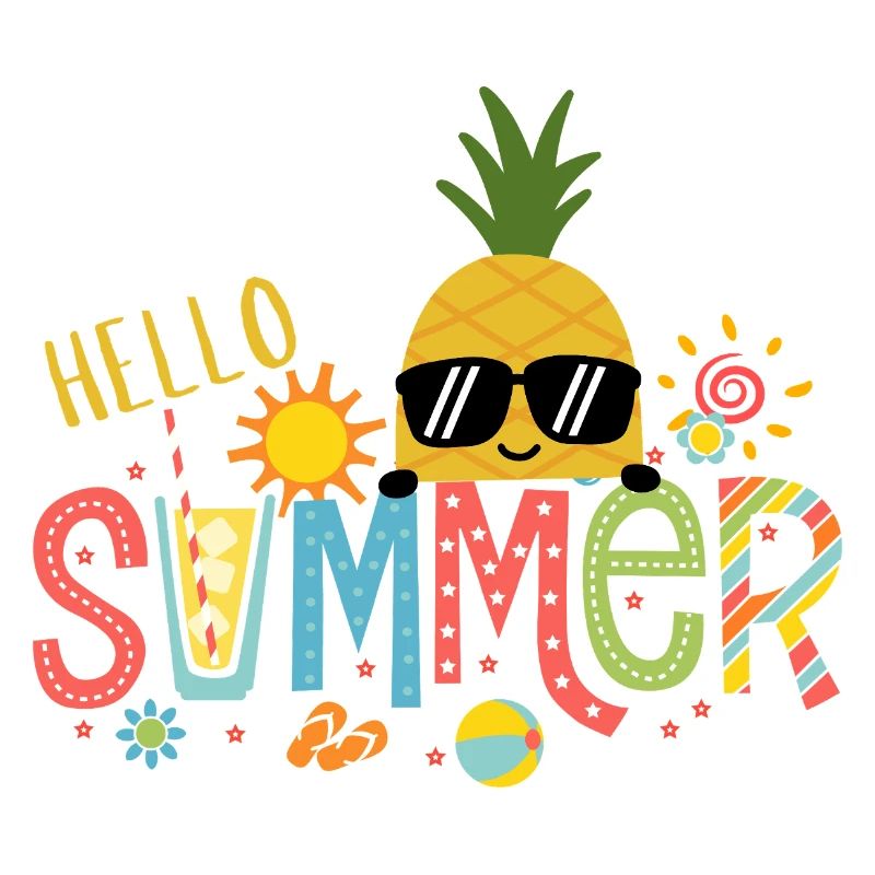 Ananassonne Heller Sommer