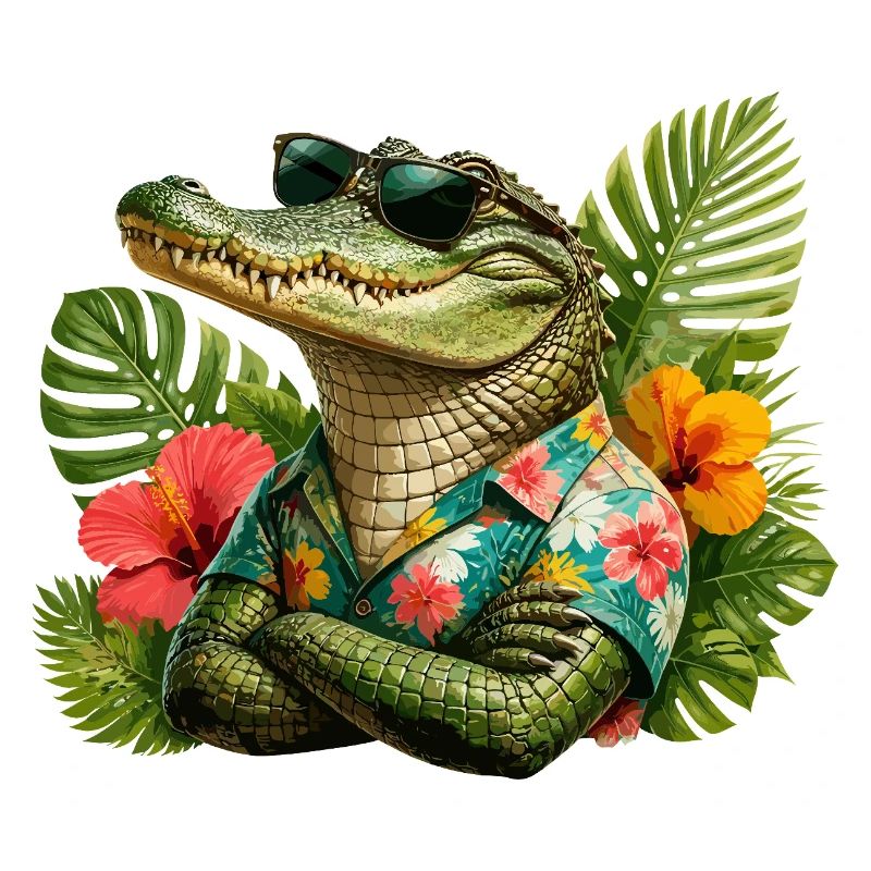 Alligator Hawaii-Look