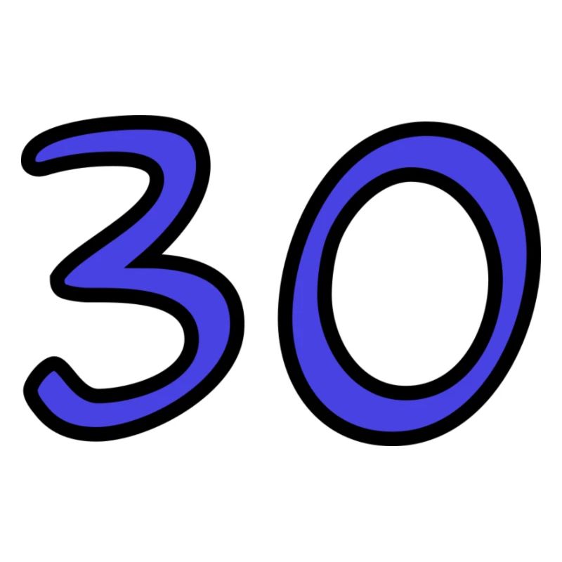 30. 30 ANS. 30e ANNIVERSAIRE. ANNIVERSAIRE 30 ANS.