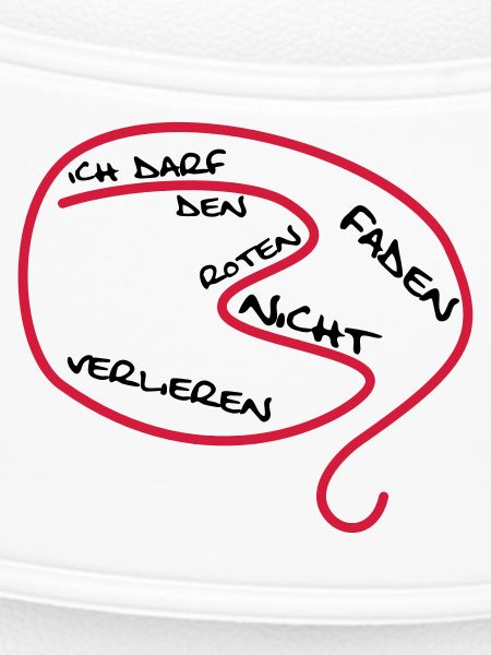 Der rote Faden...