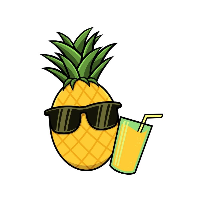 Cocktail d'ananas et d'ananas