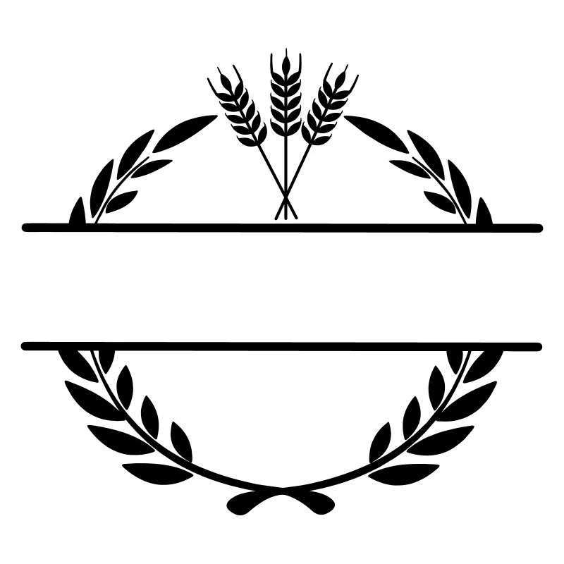 Fier du grain de blé fermier