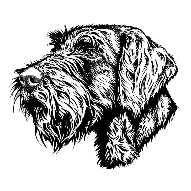 Drahthaar-Portrait
