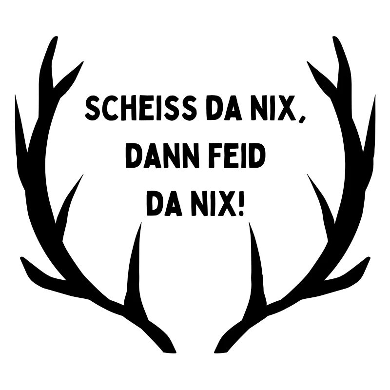 Scheiss da nix, dann feid da nix