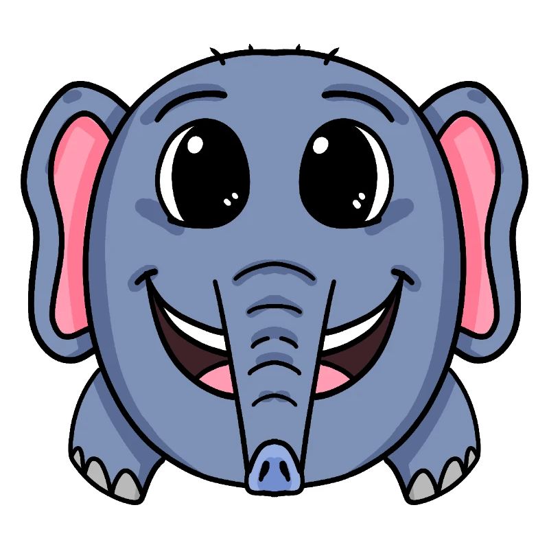 Elefant niedlich