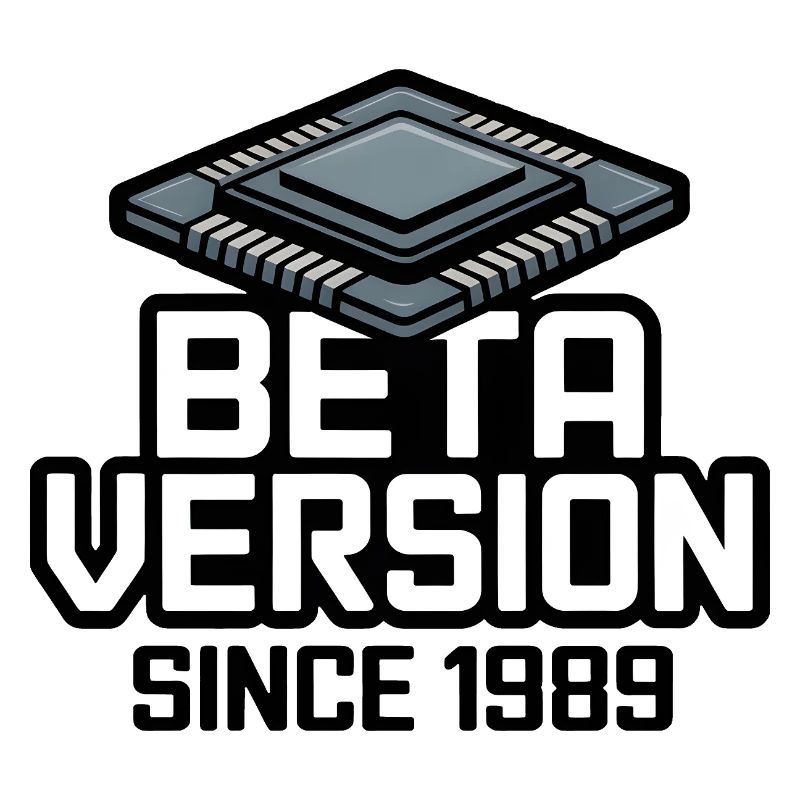 Futuristic Computer Chip Analog Printing