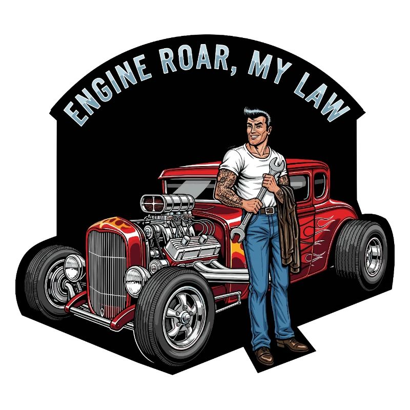 Hot engine and rebellious style