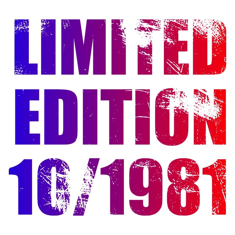 44e anniversaire Edition limitée 10/1981