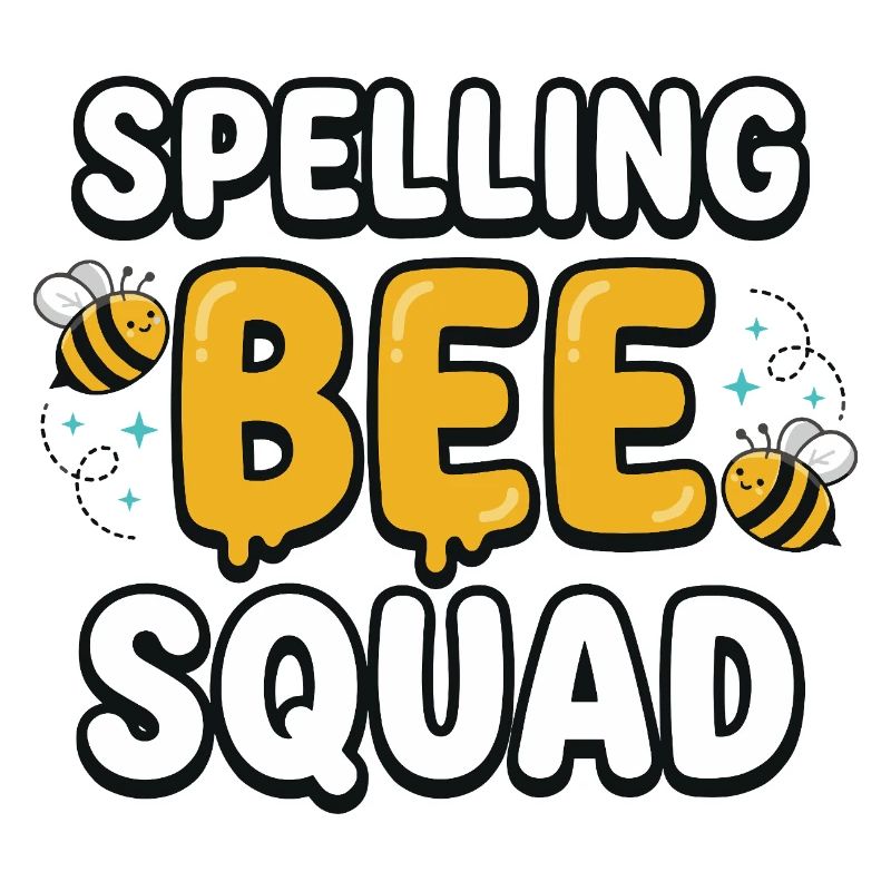 Spelling Bee Squad Cute Bee Team
