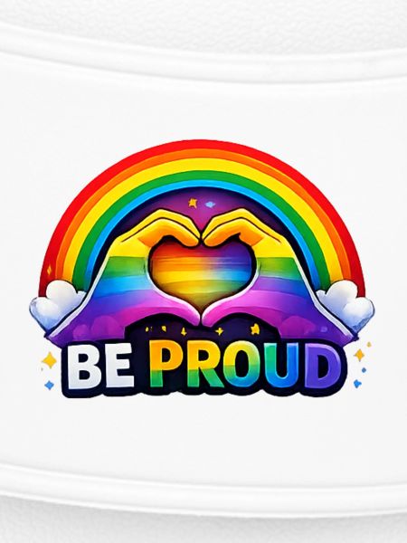 Sei stolz, Regenbogenherz-Stolz