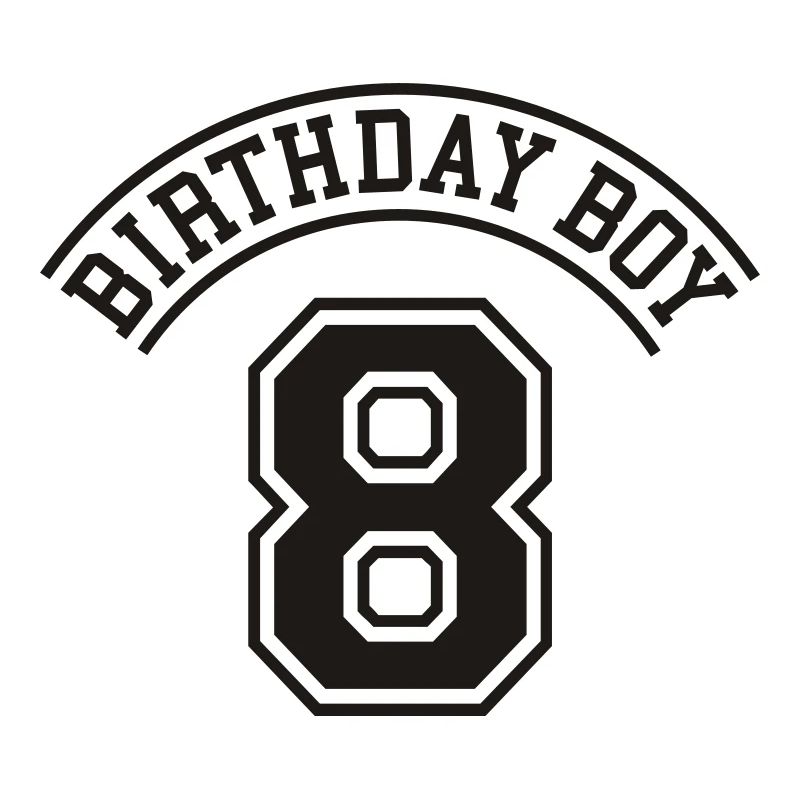 Birthday boy 8 years