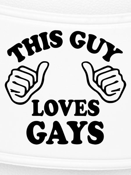 This guy loves gays