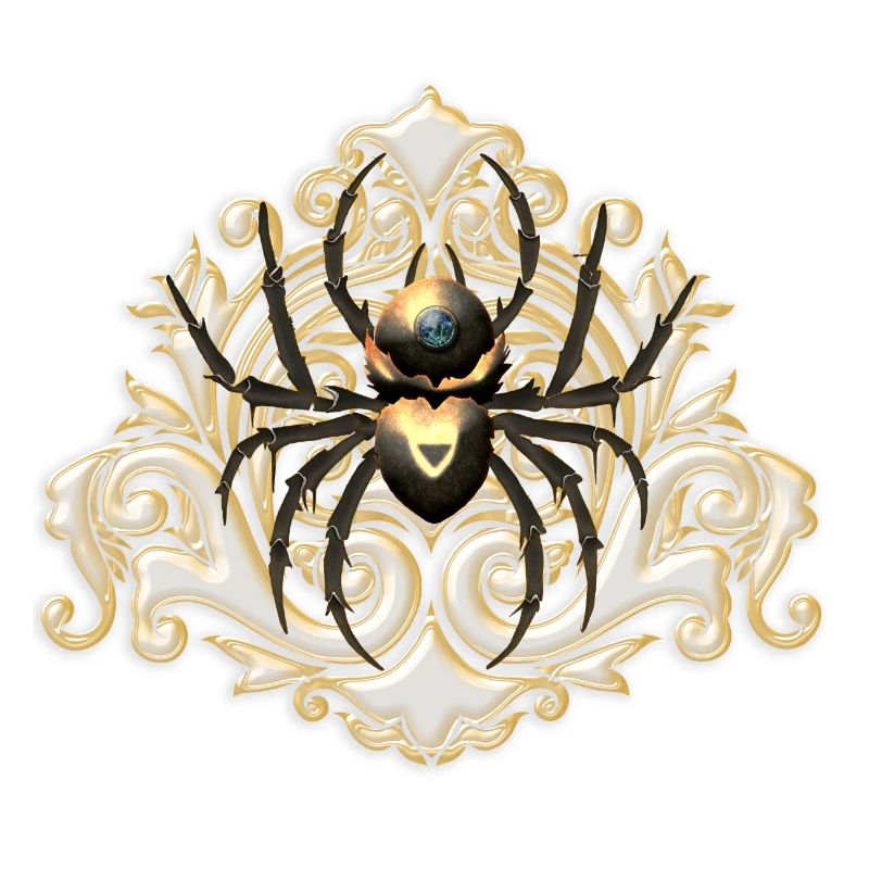 Geniale Steampunk-Spinne