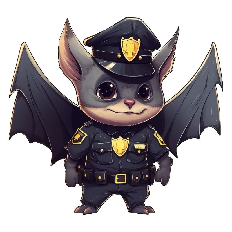 Fledermaus Polizei