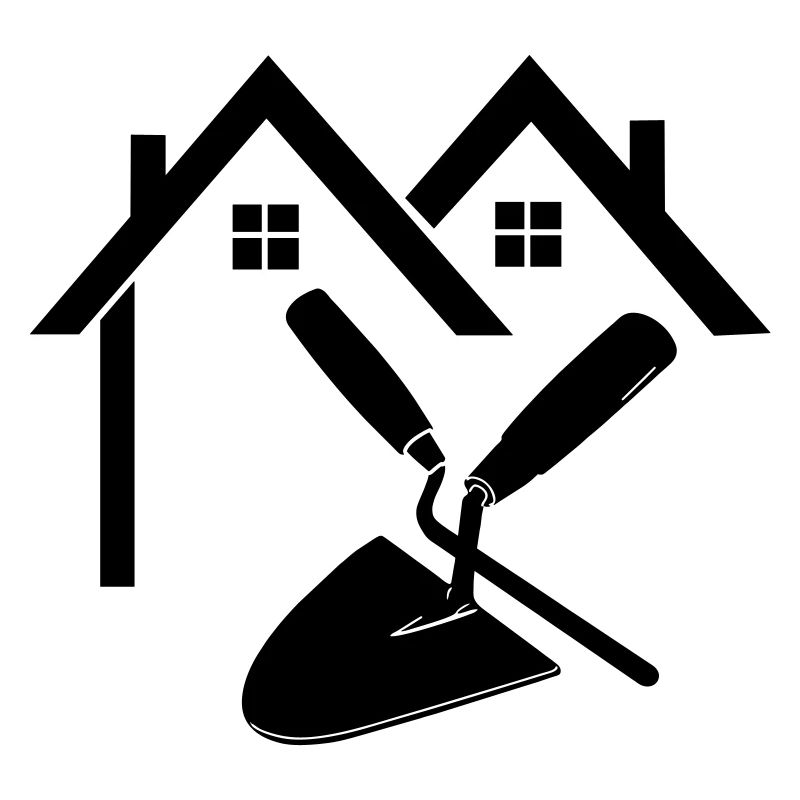 Construction de maison joint maçon clou et truelle