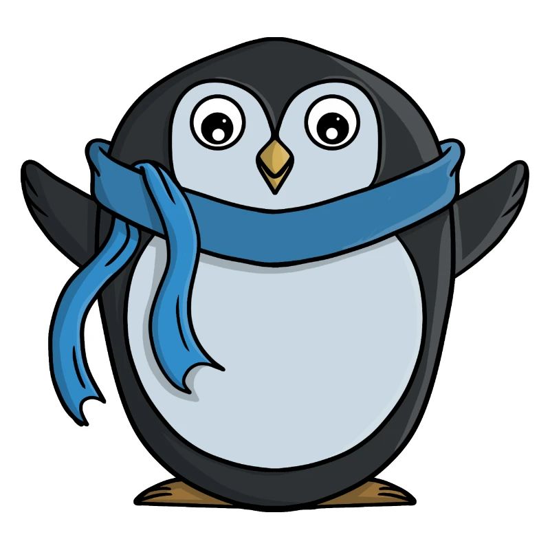 Niedlicher Pinguin