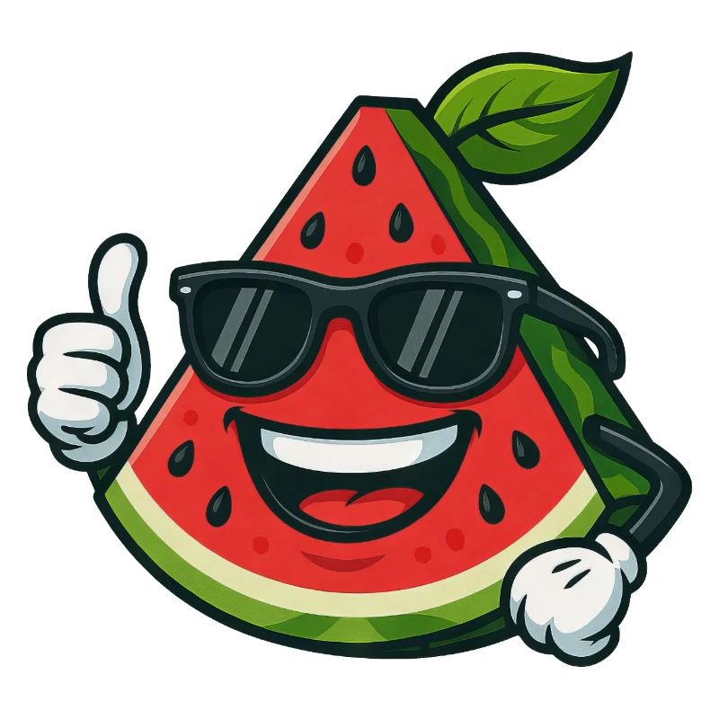 Refreshing Watermelon Summer Fruit Cool Thumb