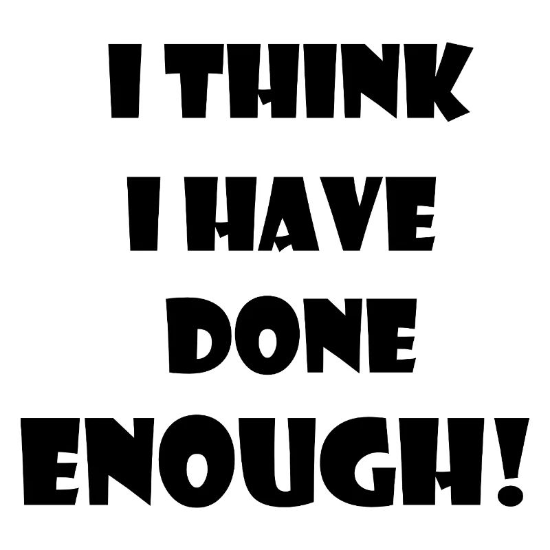 Une déclaration de las et d’ennui en phase terminale.