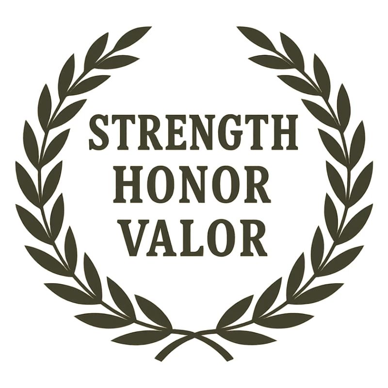 Honorable Victory Morale Plaque