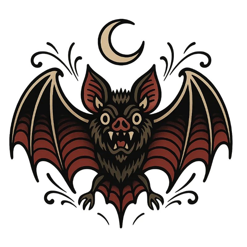 Moon Bat Night Magic
