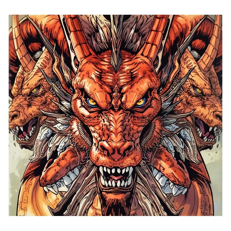 Three-headed Dragon Fireview