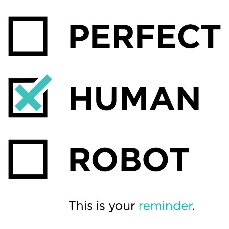 Perfect Human Robot – Minimal Checkbox Statement