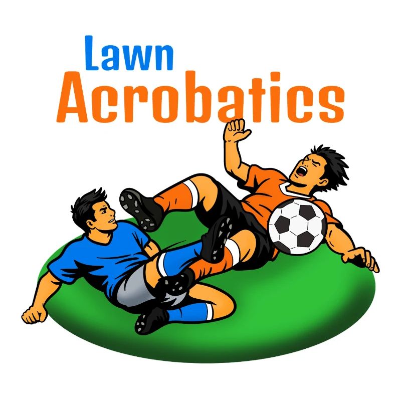 Lawn Acrobats Fußballakrobaten (Blutgrätsche)