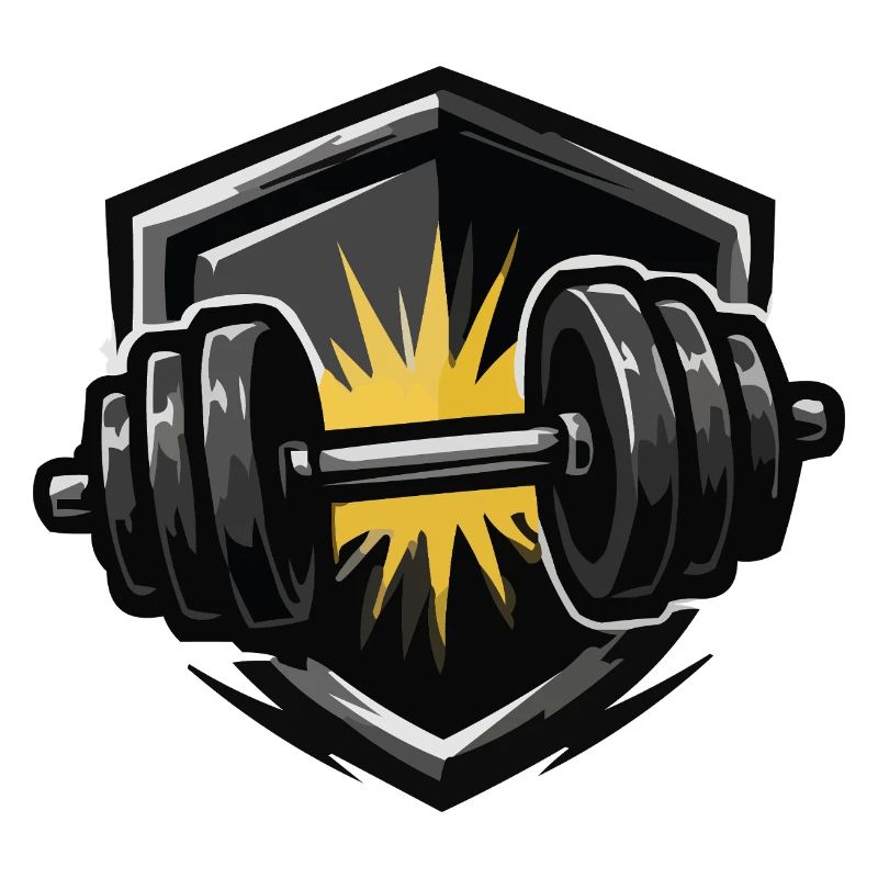 Strength Shield Dumbbell Burst