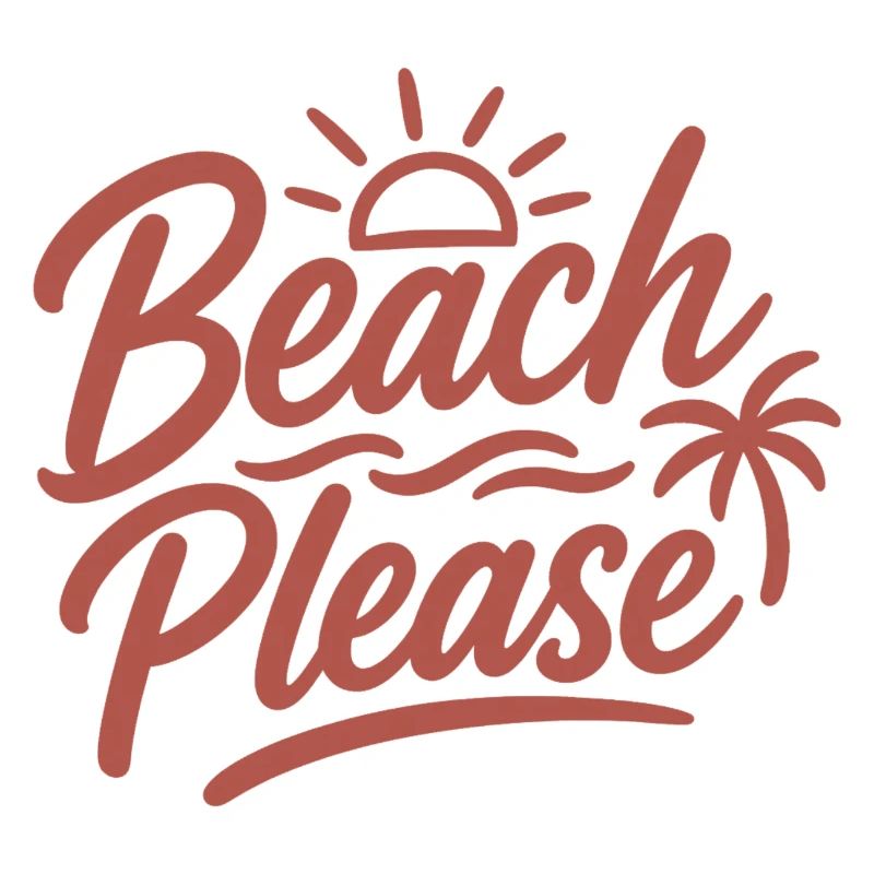Plage, s’il vous plaît, Sunset Palm