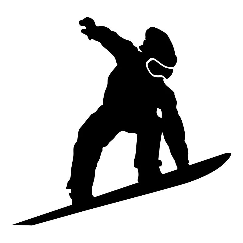 Snowboarder Silhouette