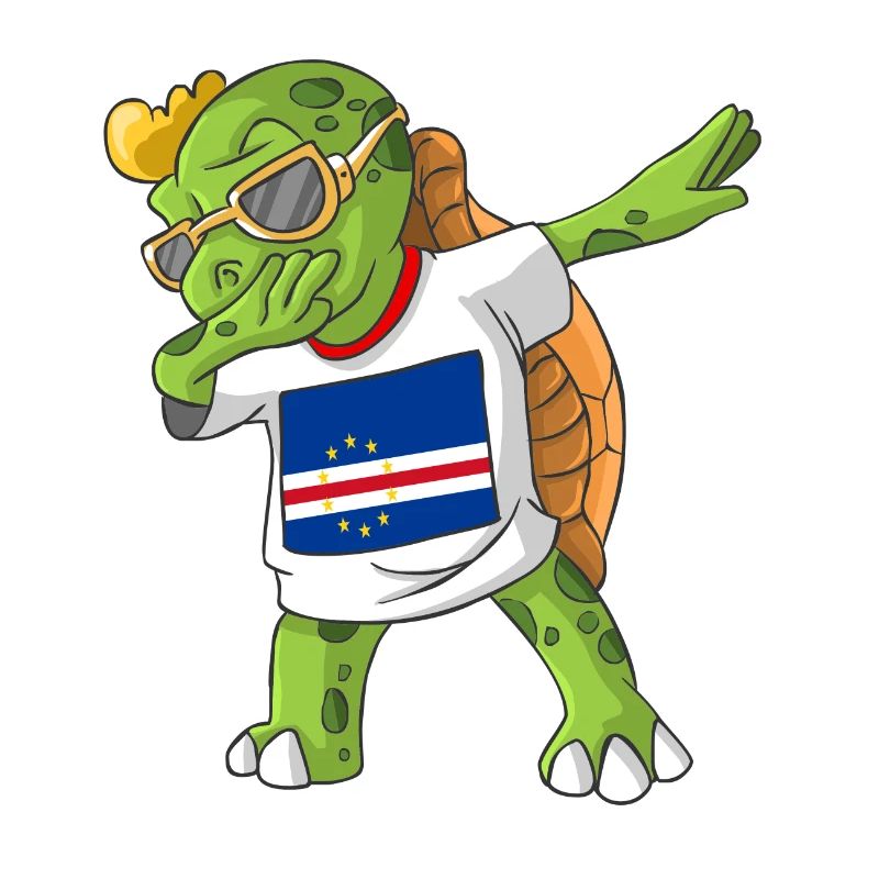 Cabo Verde Dabbing Schildkröte