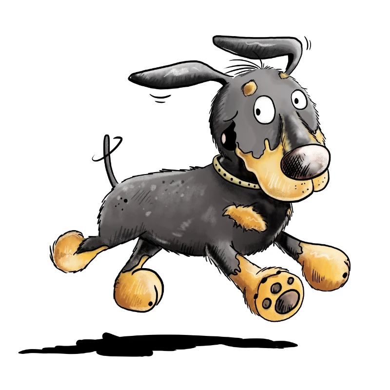 Flotter Dackel - Dachshund - Teckel - Geschenk