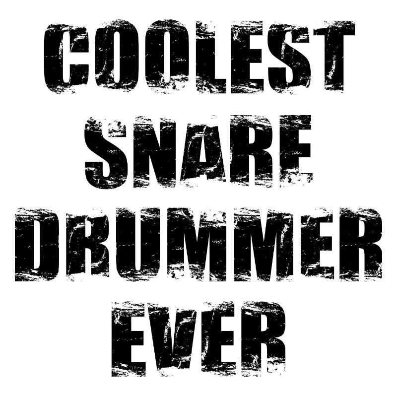Snarling drummer
