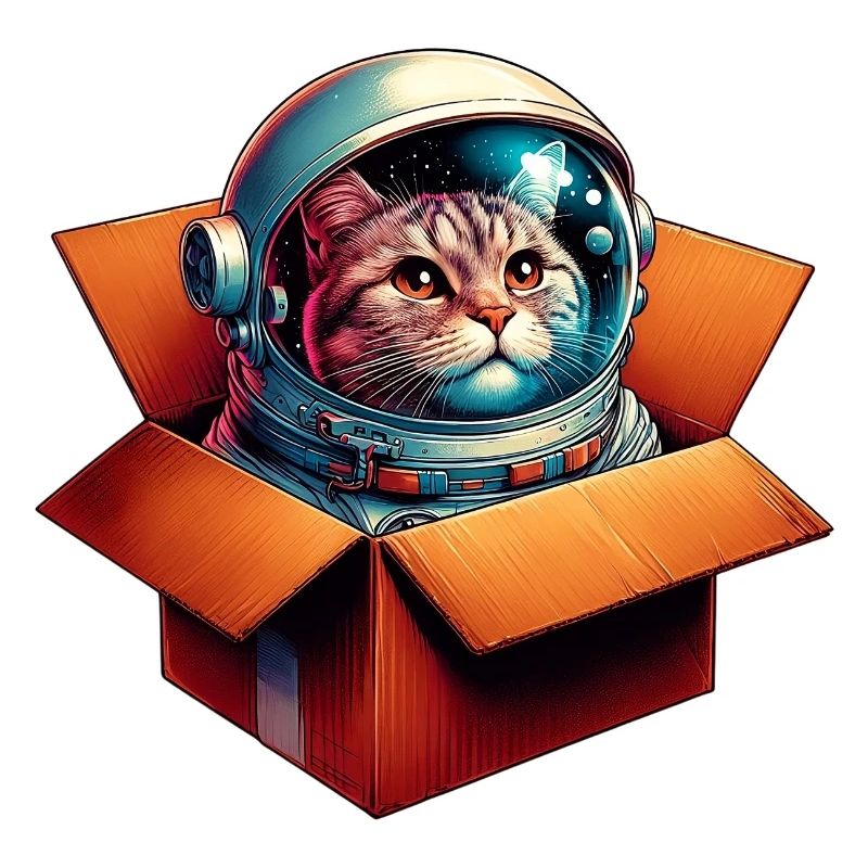 Astronaut Katze