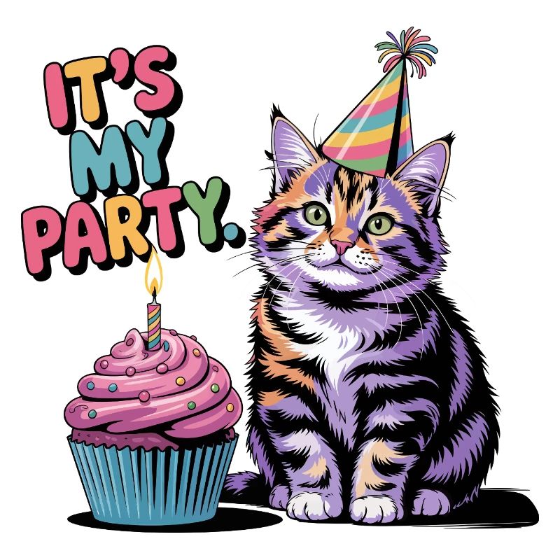Chat d’anniversaire