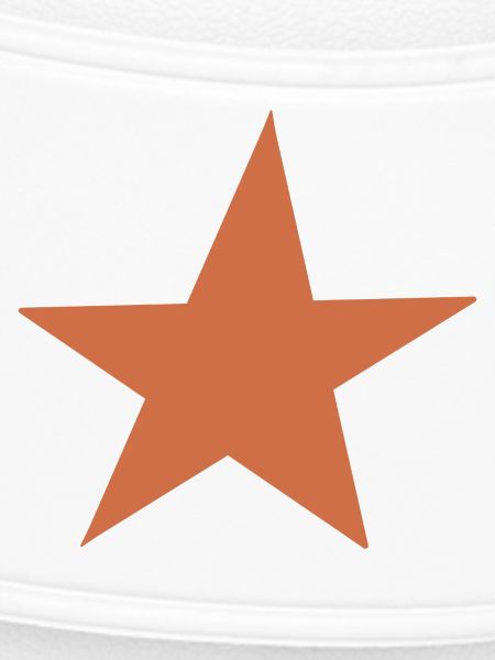 Orange star design